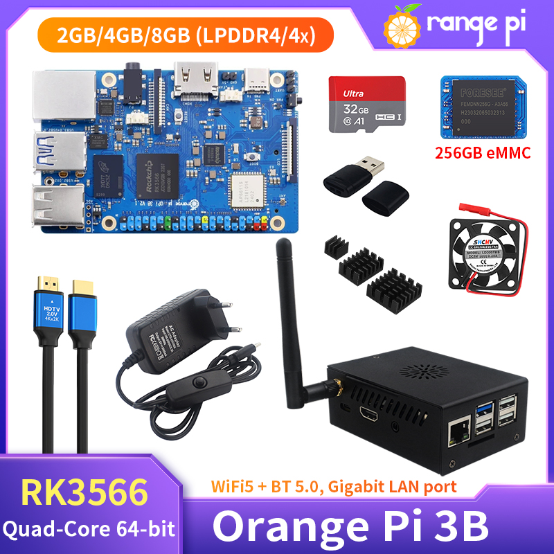 Orange Pi 3B 8GB 4GB 2GB Ram R - Khadas Vim4 8Gb recension och pris