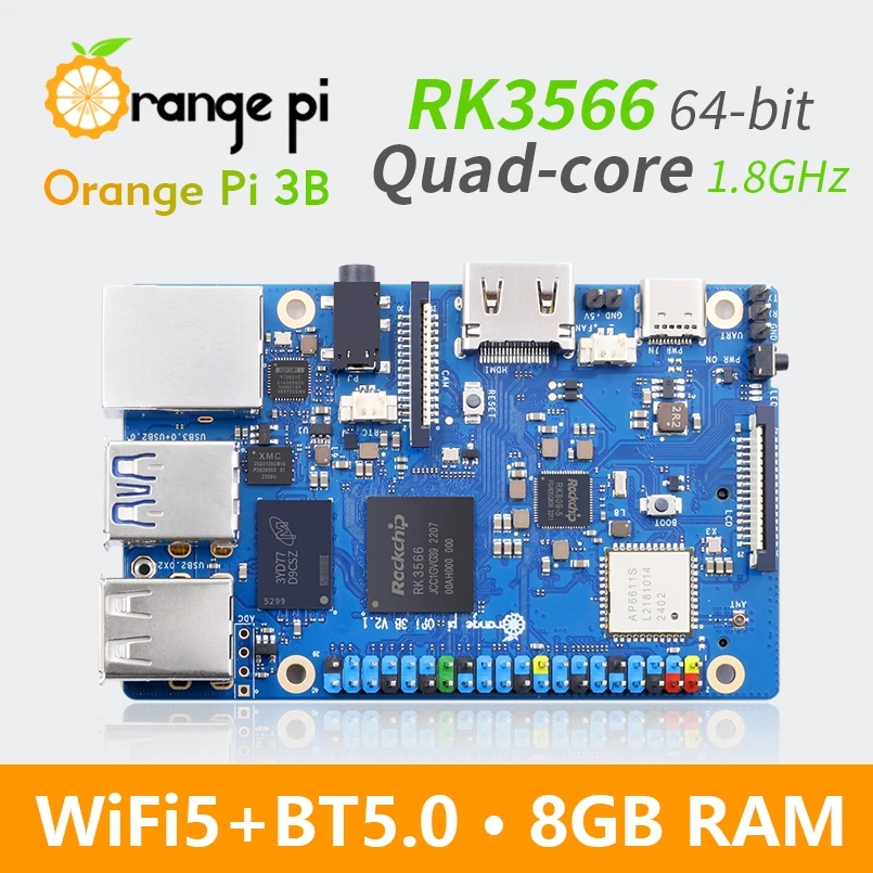 Orange Pi 3B 8GB 4GB 2GB Ram R - Khadas Vim4 8Gb recension och pris
