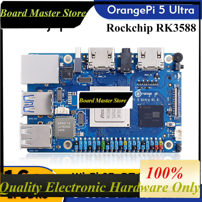 BoaMasMOrange Pi 5 Ultra 16GB  - Radxa Rock 5B 16Gb recension och pris