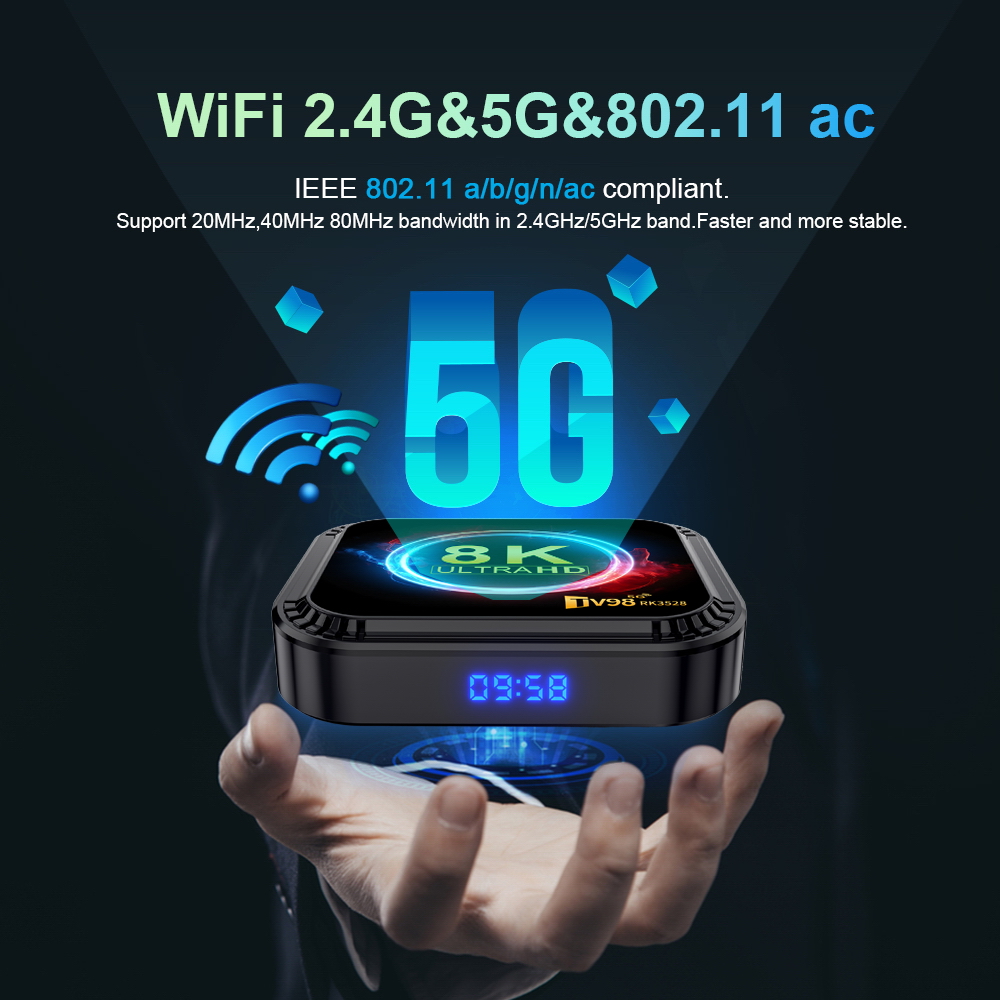 TV98 RK3528 TV Box Android 13  - Radxa Rock 5B 16Gb recension och pris